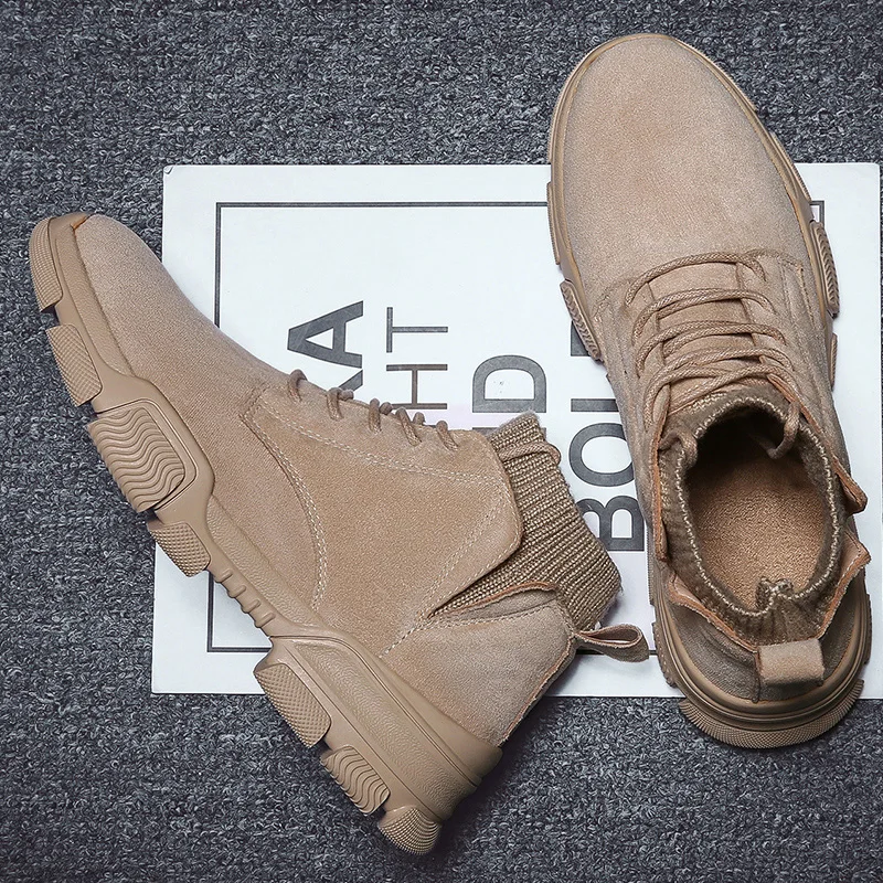 Мужские повседневные ботинки пустынные военные тактические Мужская Уличная
