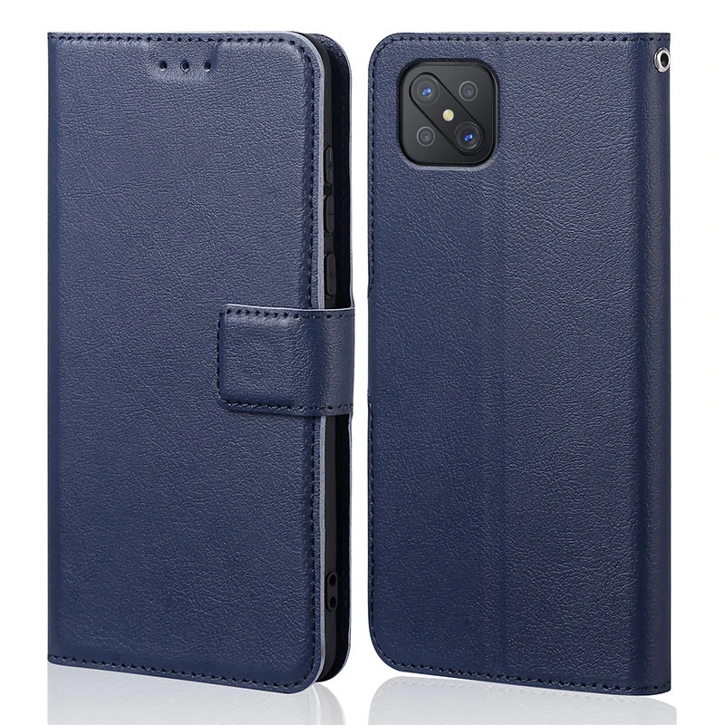

Чехол-книжка для OPPO A92S, кожаный и силиконовый чехол-подставка для OPPO A92S, чехол для телефона