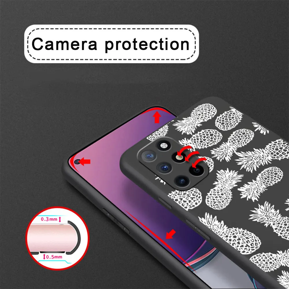 

Heart Owl Cover for Oneplus 8 8T 9 9R 7 7T 6 6T Pro Nord N10 N100 Phone Cases For1+8 1+7 1+6 1+9 1+9R Black TPU Phone Cases Capa