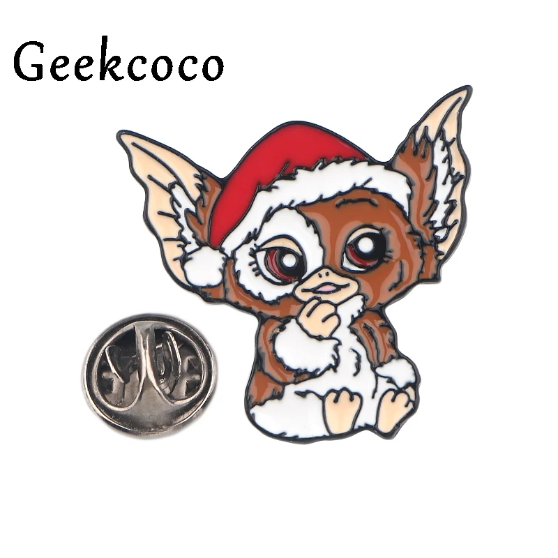 Мультфильм каваи Gremlins жесткая эмаль броши Металлические Булавки para ropa для детской обуви одежда рюкзак diy ремесло украшение J0741