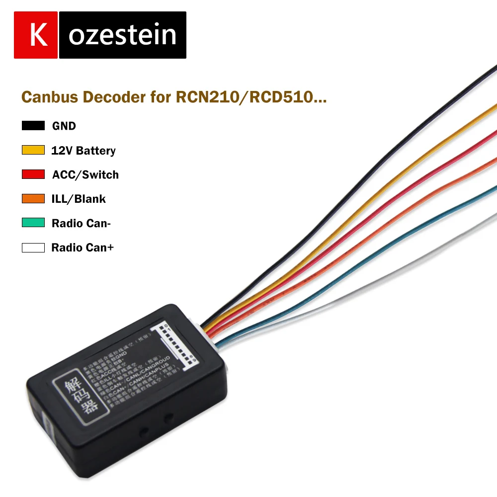 RCD330 плюс Canbus декодер RCN210 RCD10 Canbus симулятор для VW Jetta модели авто Polo, Golf, Passat EOS Bettle MK5 MK6 B6 7