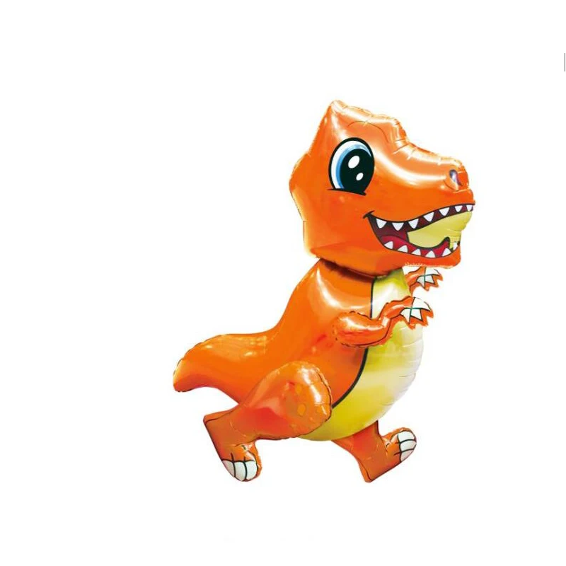 orange 4D сборка динозавр шары сафари декоративные шары для вечеринки декор для вечеринки в честь Дня рождения детский Babyshower реквизит Динозавр для вечеринки - Цвет: orange