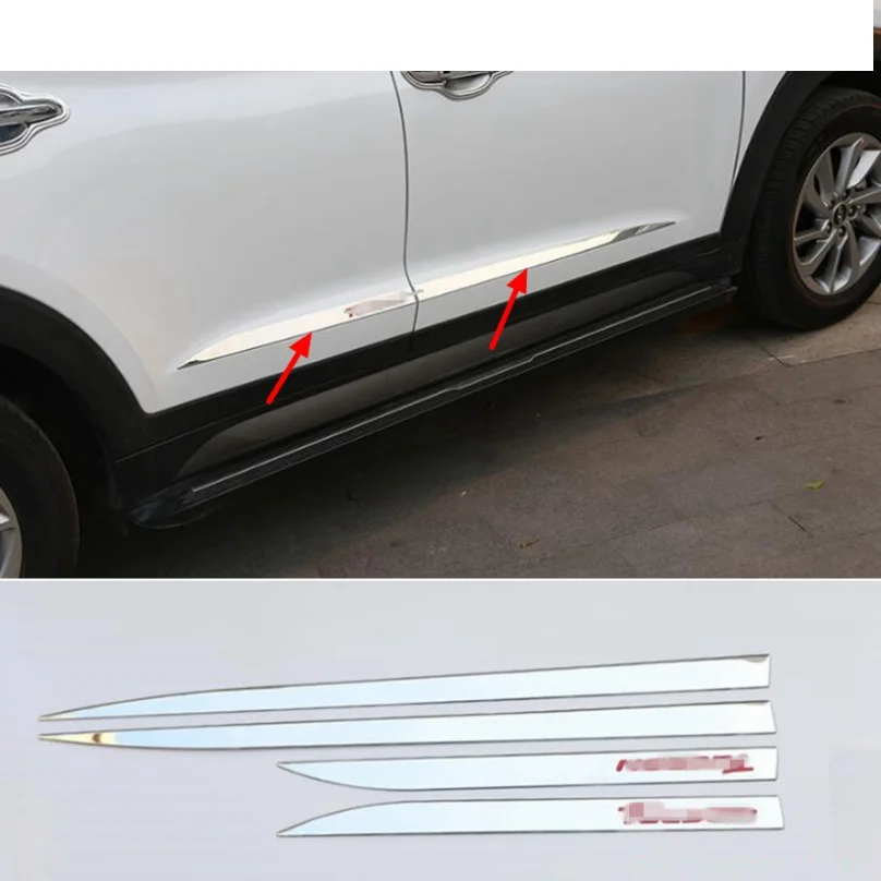 

Accessories Rear Trunk Lid Cover Tailgate Trim Hatch Back Door Handle Molding Boot Garnish Strip For Hyundai Tucson 2016 - 2018