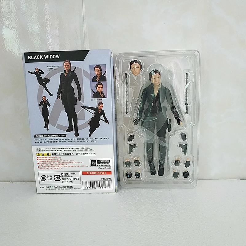 Фильм Мстители 4 эндшпиль Marvel SHF танос Черная Вдова Тор Капитан Марвел Человек-муравей фигурка модель игрушки подарок