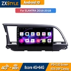 Автомобильный аудио-видео интеллигентая (ый) Системы Android 10 для Hyundai Elantra 6 2015 2016 2017 2018 стерео Мультимедиа GPS навигация 2din GPS