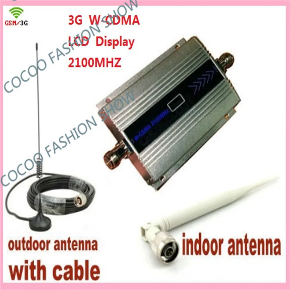 ZQTMAX 3G усилитель сигнала 2100 UMTS мобильный телефон Celular wcdma повторитель с 10 м