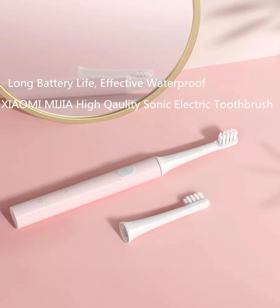 Xiaomi t100 ультразвуковая Ультразвуковая электрическая зубная щетка перезаряжаемая