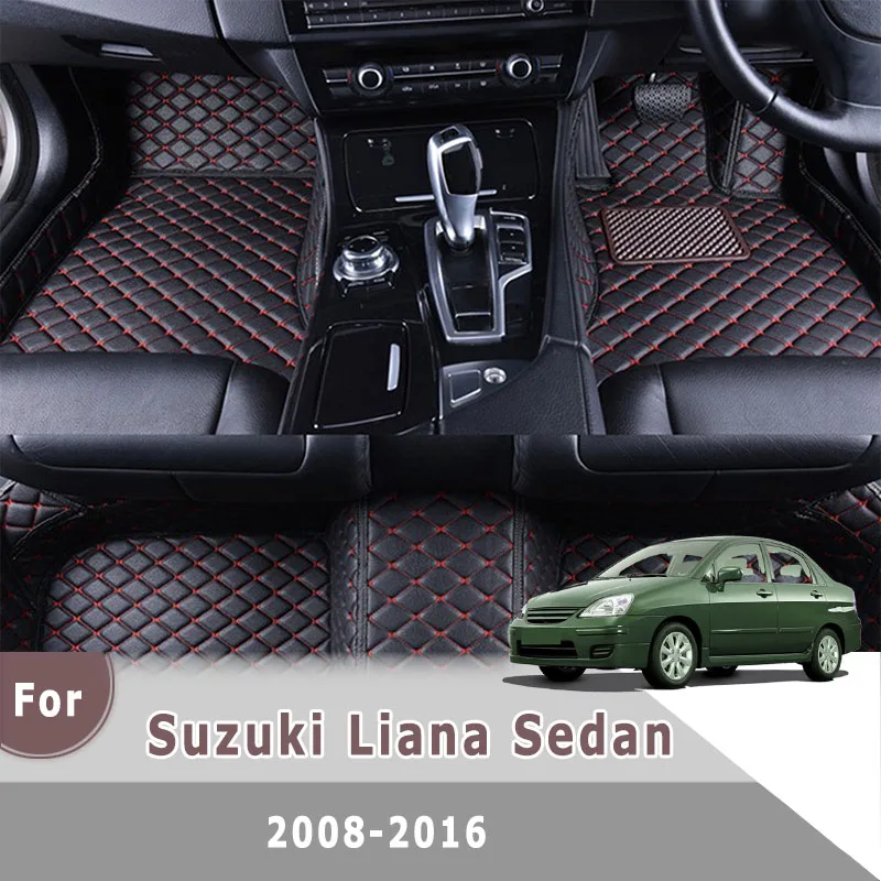 

Автомобильные коврики RHD под заказ для Suzuki Liana Sedan 2016 2015 2014 2013 2012 2011 2010 2009 2008, коврики, чехлы для стайлинга автомобиля, коврики