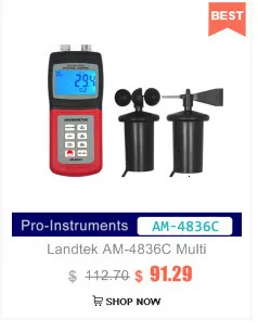 LANDTEK ND9B ручной профессиональный уровень шума Калибратор Метр 94dB 114dB 0.3dB точность звука метр калибратор OD