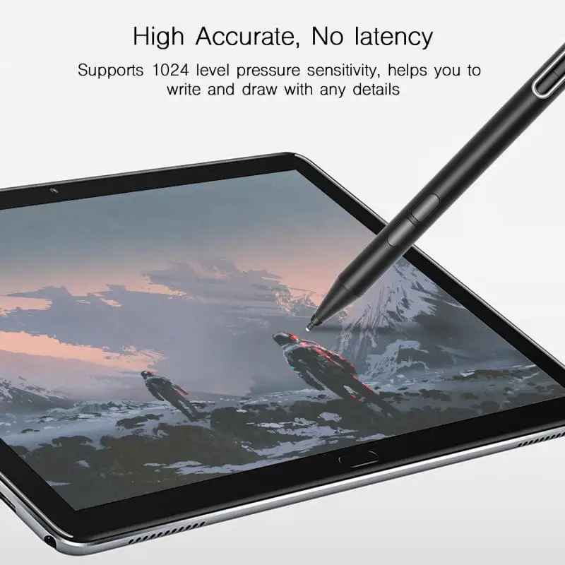 Профессиональный стилус Microsoft Surface Pro 3 4 5 6 активный с чувствительностью к