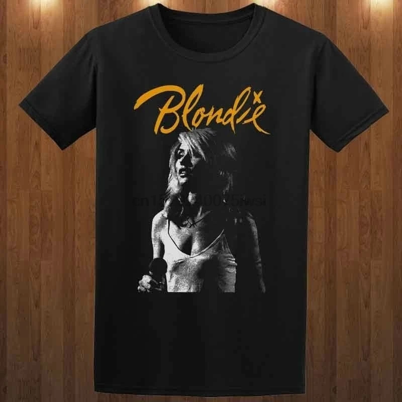 Detoil obout Blondie tee punk rock bond Debbie Horry ond Chris Stein футболка S M L XL 2XL 3XL | Мужская одежда