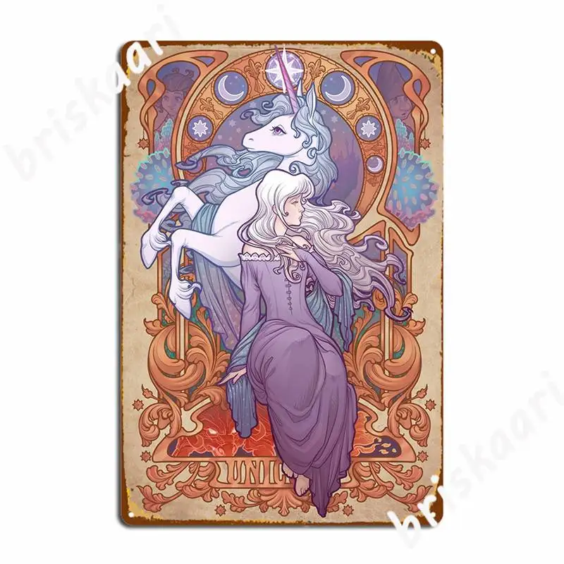 

Леди алалтея, последний Единорог, металлический знак, стена, пещерный гараж Club, персонализированные жестяные пластинки Sign, плакаты