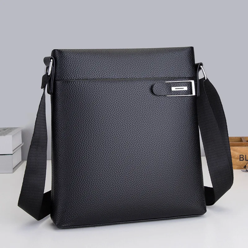 Мужская сумка через плечо из искусственной кожи мессенджер для iPad Повседневная
