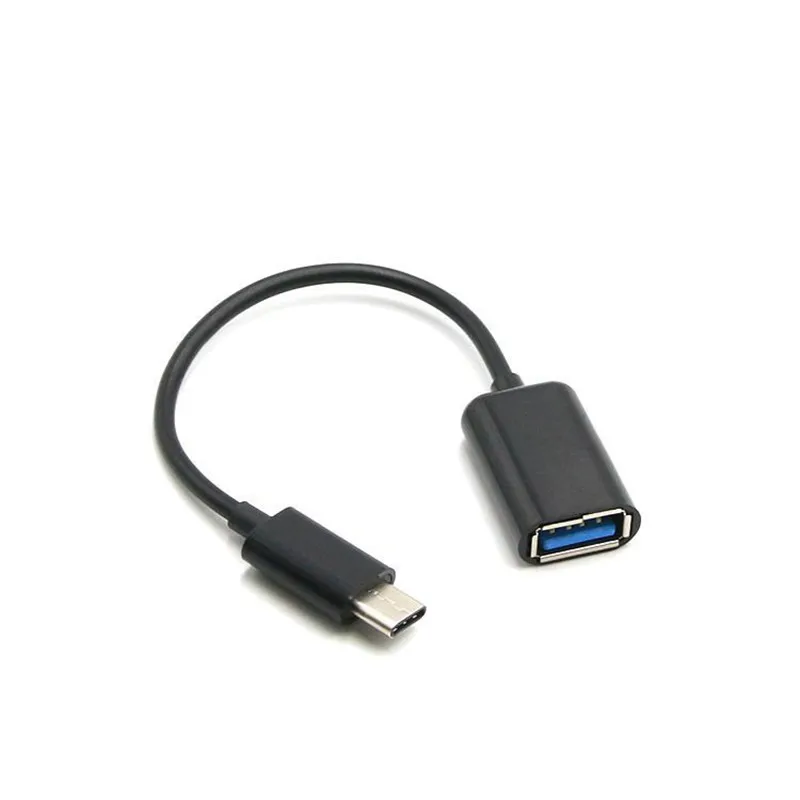18 5 см Type C OTG адаптер кабель USB 3 1 папа к 0 A мама для передачи данных