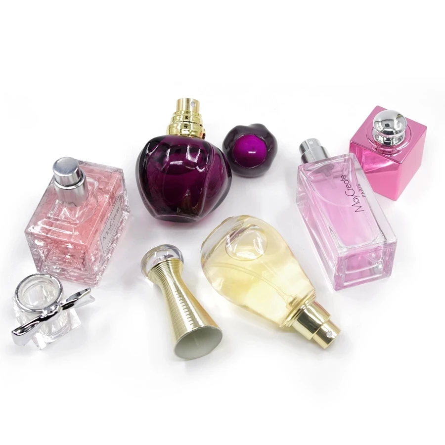 

1Set 4Pcs Perfume Women Spray Deodorant Female Long Lasting Flower Lady Parfum Glass Bottle Sexy Lady Fragrances