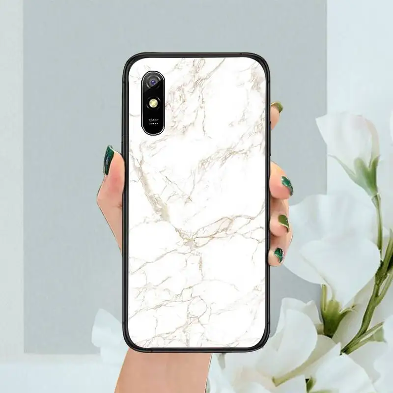 

Granite Stone Marble Textur Phone Case For Xiaomi Redmi note6 8 9 pro 7a 8T 9S K20 4X