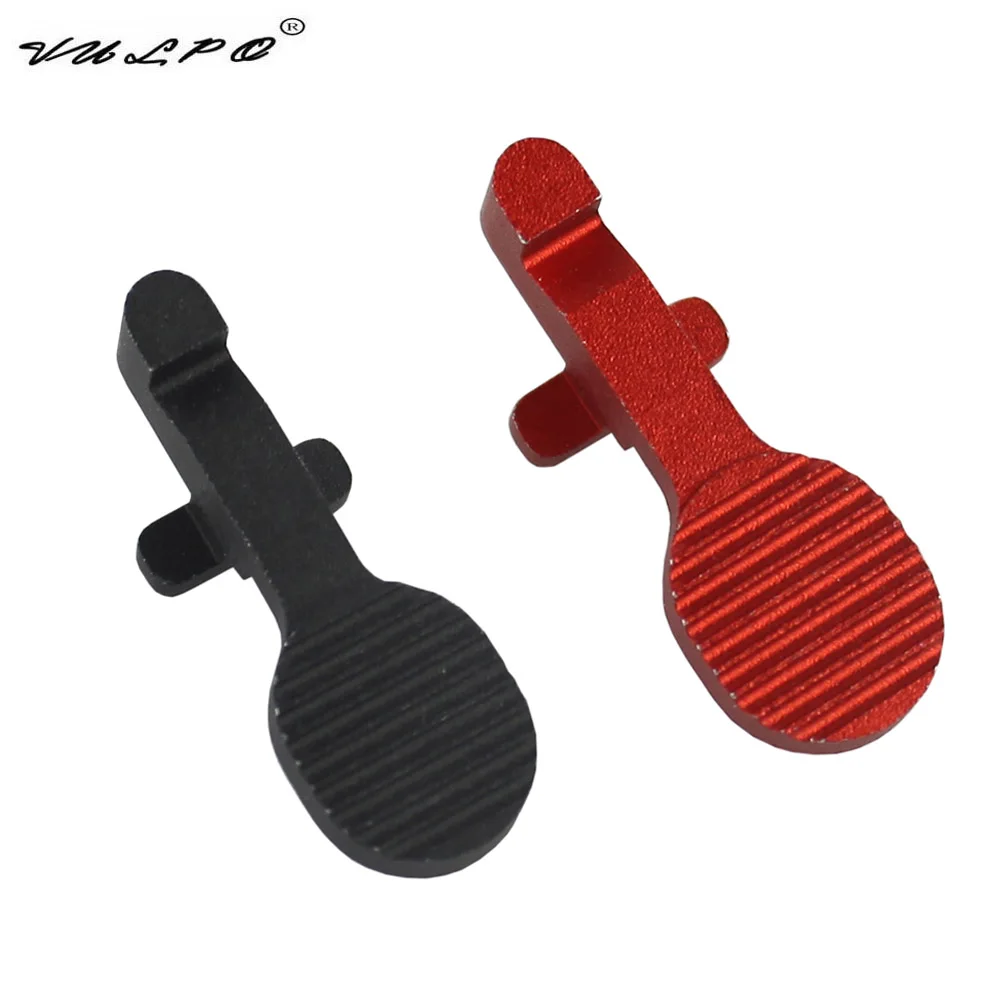 

VULPO New High Quality Airsoft CNC aluminum alloy Bolt Catch For M4/M16 Series Airsoft AEG BK/Red