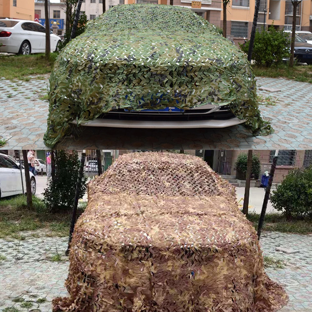 Военная камуфляжная сетка для защиты от солнца охоты кемпинга украшения дома 2x3m