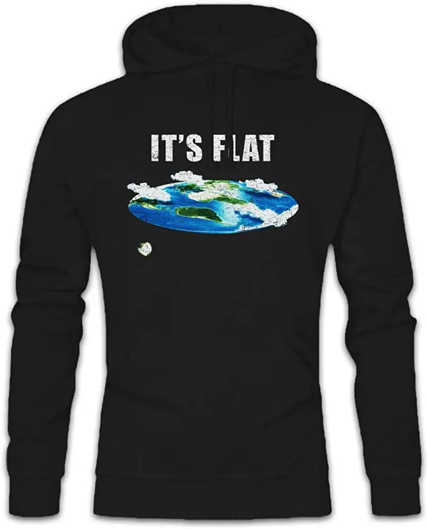 Плоская Земля IV толстовка с капюшоном свитер для мужчин и женщин