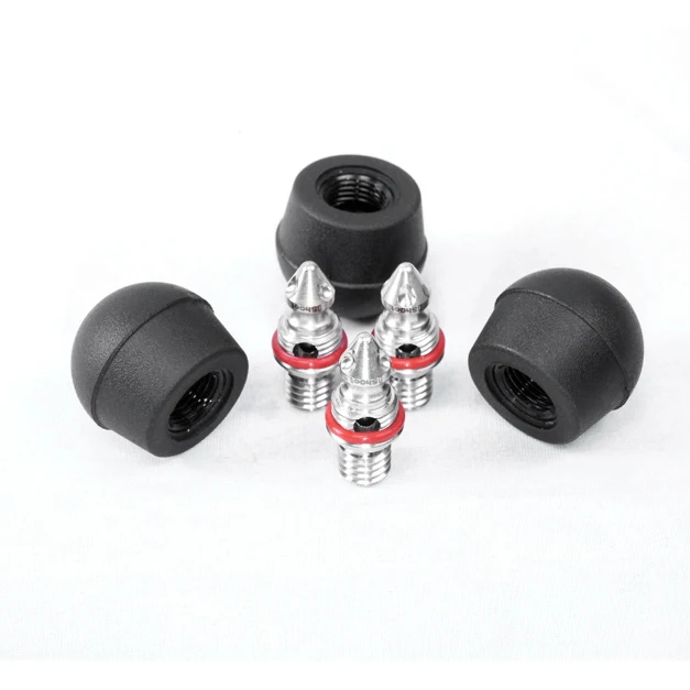 6 шт нержавеющий штатив монопод шип с шайбами совместимый для UNC 3/8 дюймов винт