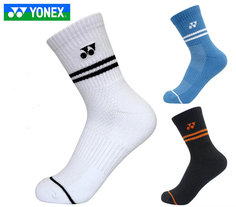 3 пары подлинный Yonex спорт, бадминтон мужские и женские носки дышащие спортивные носки 145119