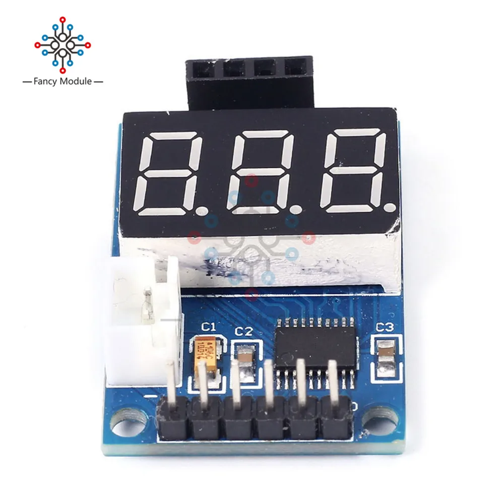HC-SR04 8 bit MCU Module Ultrasonic Distance Measurement Control Board Rangefinder Digital Display | Инструменты