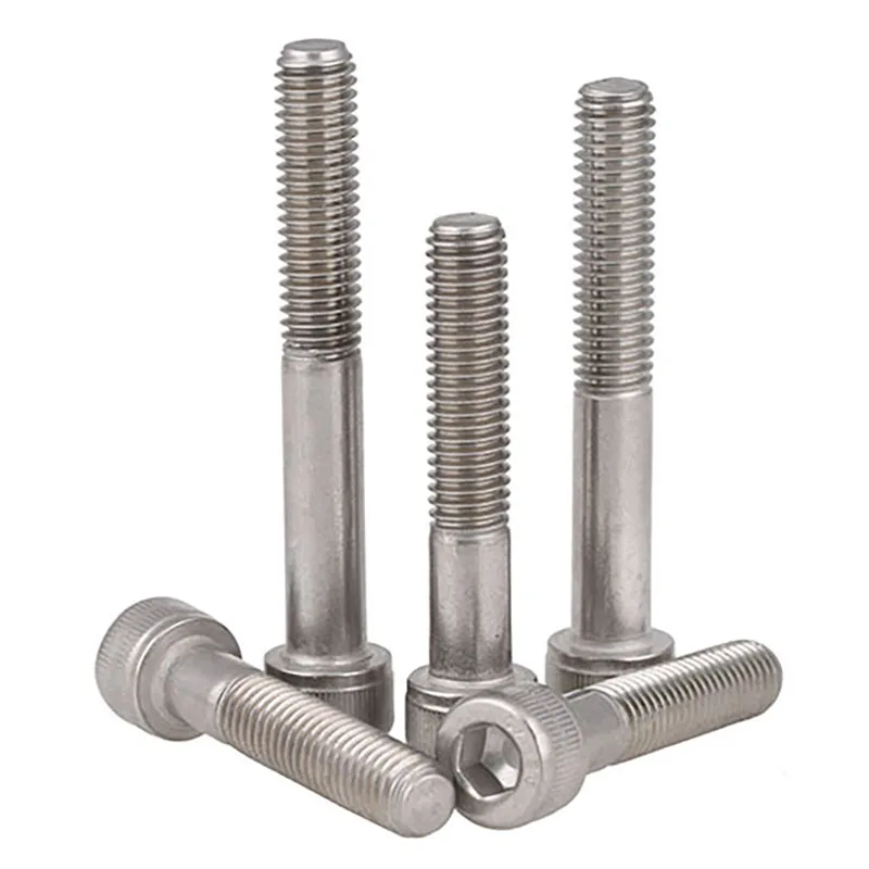 

Hexagon Hex Socket Cap Head Half Tooth Screws A2 Stainless Steel Partially Thread Allen Bolts M4 5 6 8 10 M12