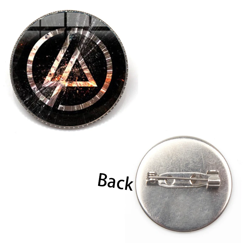 Новая Винтажная брошь Linkin Park, браслеты с логотипом, Честерз Беннингтон, античная бронза с покрытием, для мужчин и женщин,, ювелирный сувенирный подарок