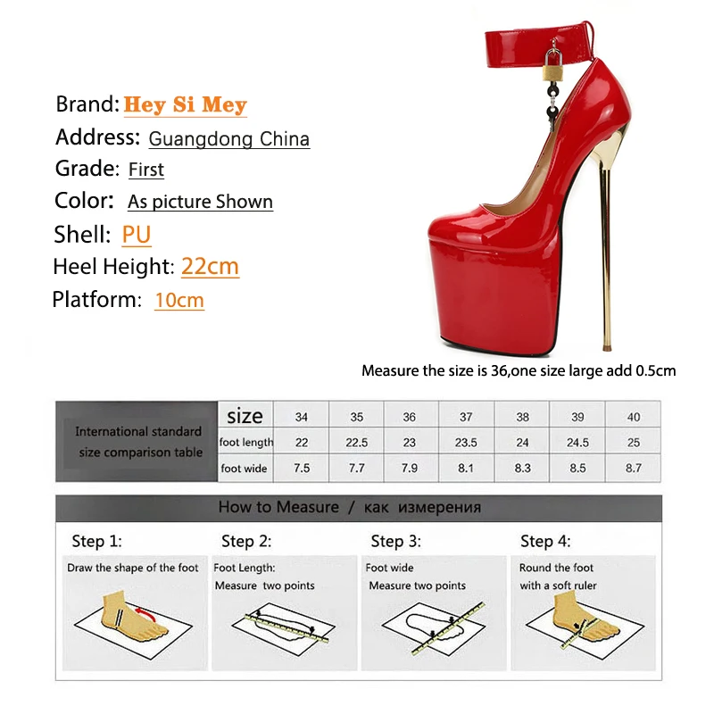 Туфли-лодочки женские с круглым носком 22 см на тонком каблуке | Обувь