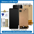 ЖК-дисплей для Samsung Galaxy A51 A515A71TFT, сенсорный экран, дигитайзер, стекло, объектив, панель в сборе, инструменты, клейкий
