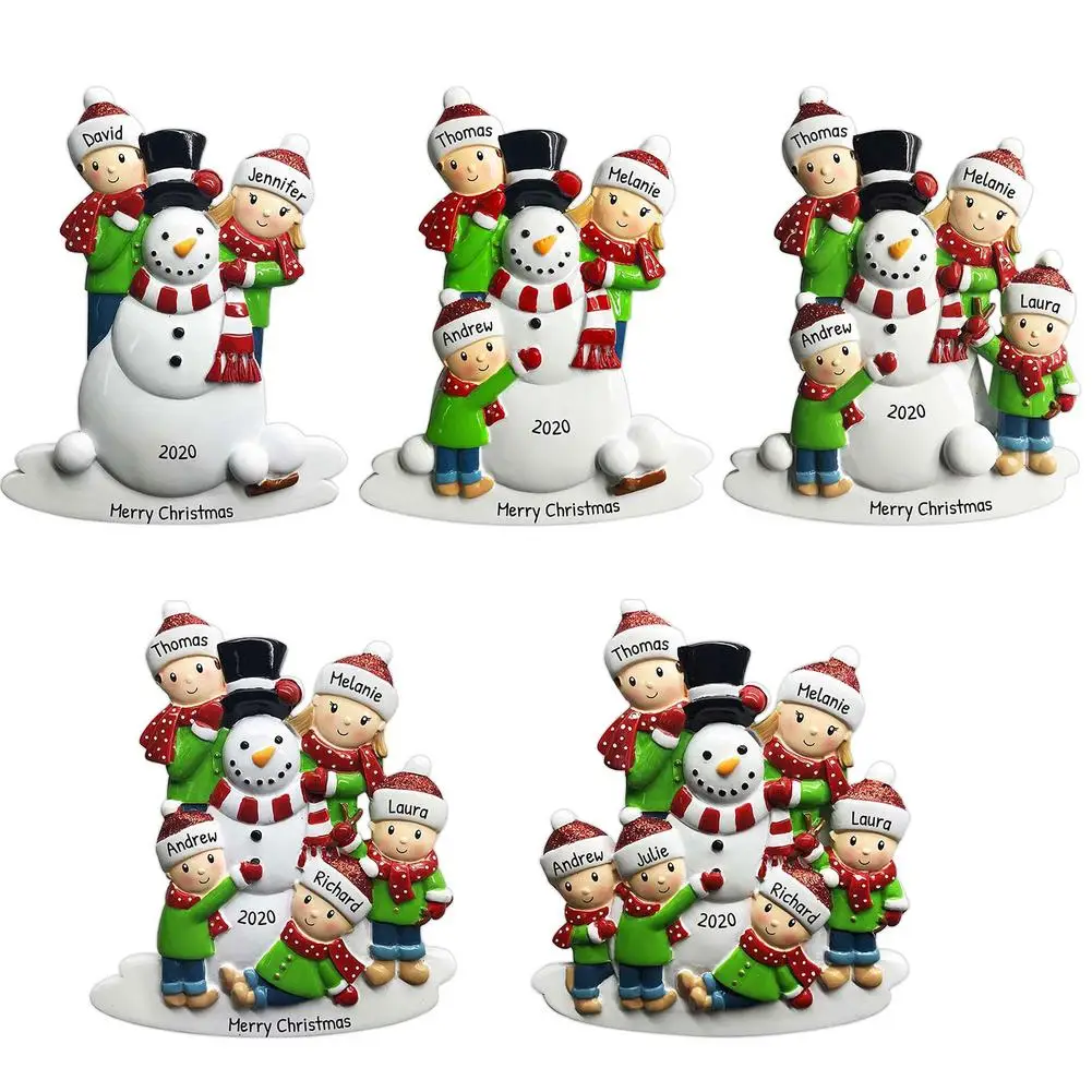 

Новогодний кулон в виде рождественской елки, снеговика, из ПВХ