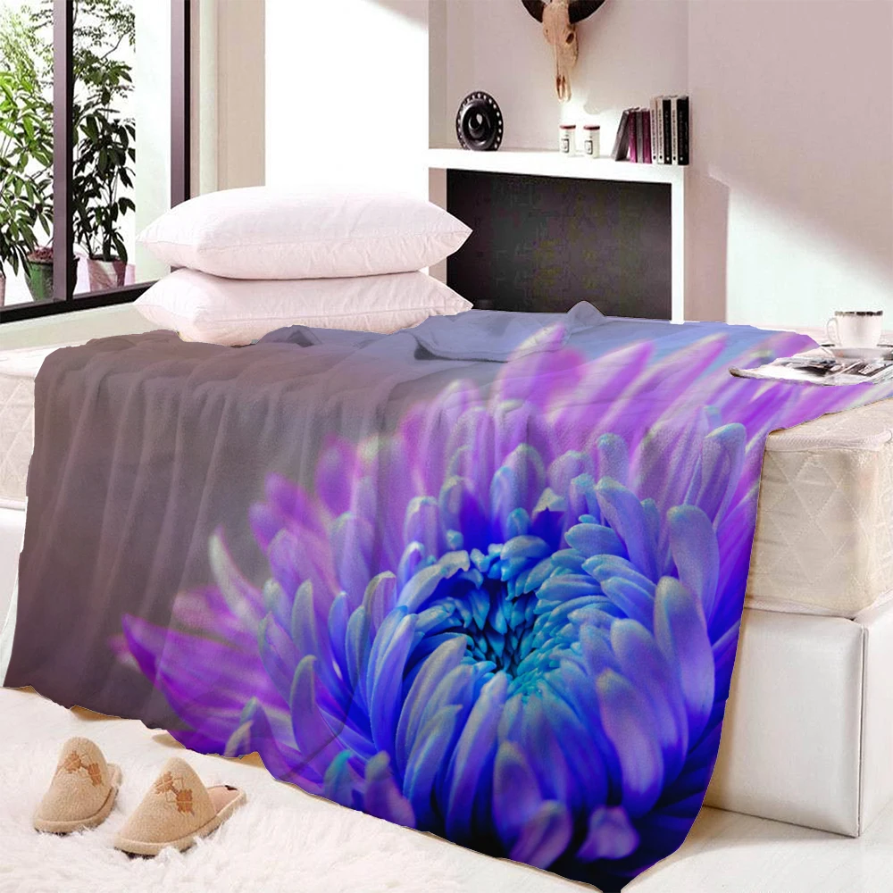 

Rose Flower Throw Blanket Warm Microfiber Fleece Blanket Bedroom Decor Blankets For Beds