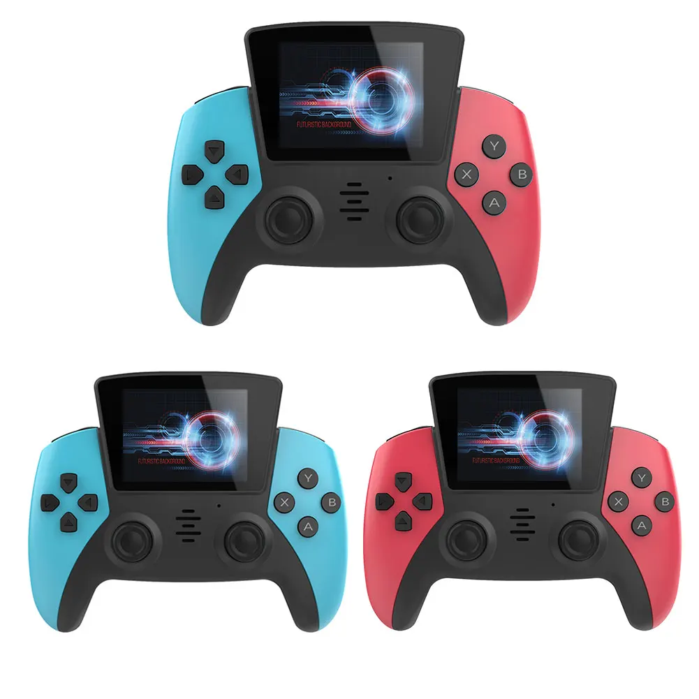 

Мини-Консоль игровая карманная, 2,8 дюйма, 1000 встроенных ретро-игр