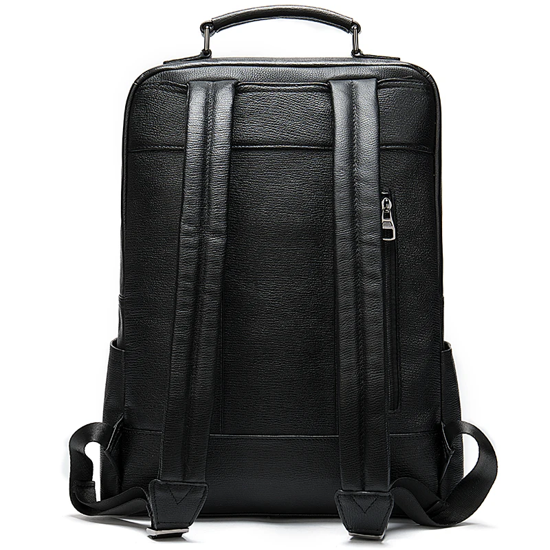 Рюкзак WESTAL из натуральной кожи для мужчин повседневный ранец ноутбука 15 дюймов