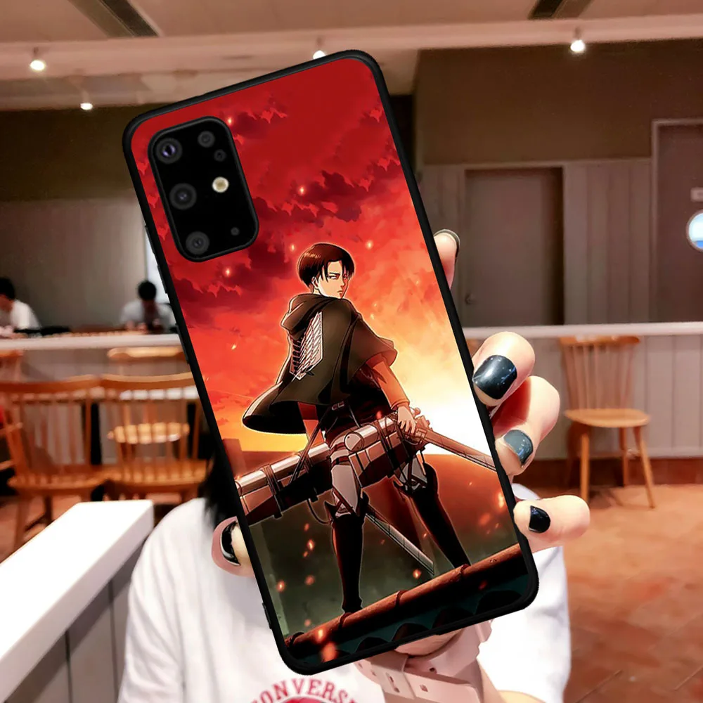 

Anime Japanese Attack on Titan TPU Soft Silicone Phone Case For Samsung S21 S20 S8 S9 S10 Plus Note 9 10 20 Ultra Coque Fundas