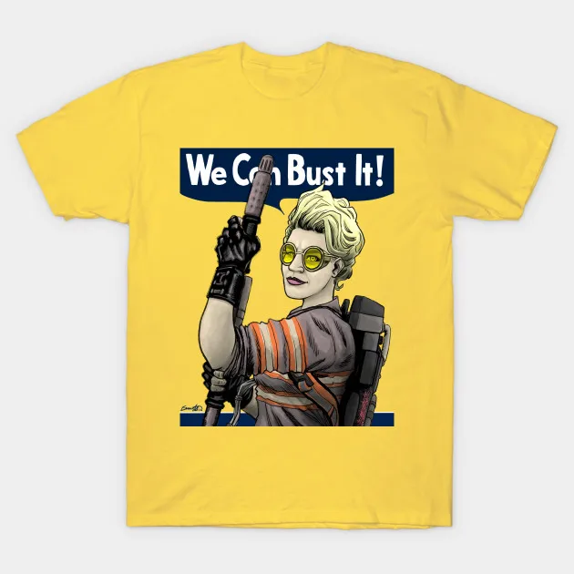 

Men t-shirt We Can Bust It! For YELLOW tshirt Women t shirt