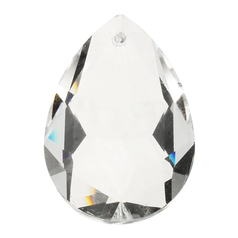 10 шт прозрачные хрустальные люстры световые призмы каплевидные Подвески Кулоны