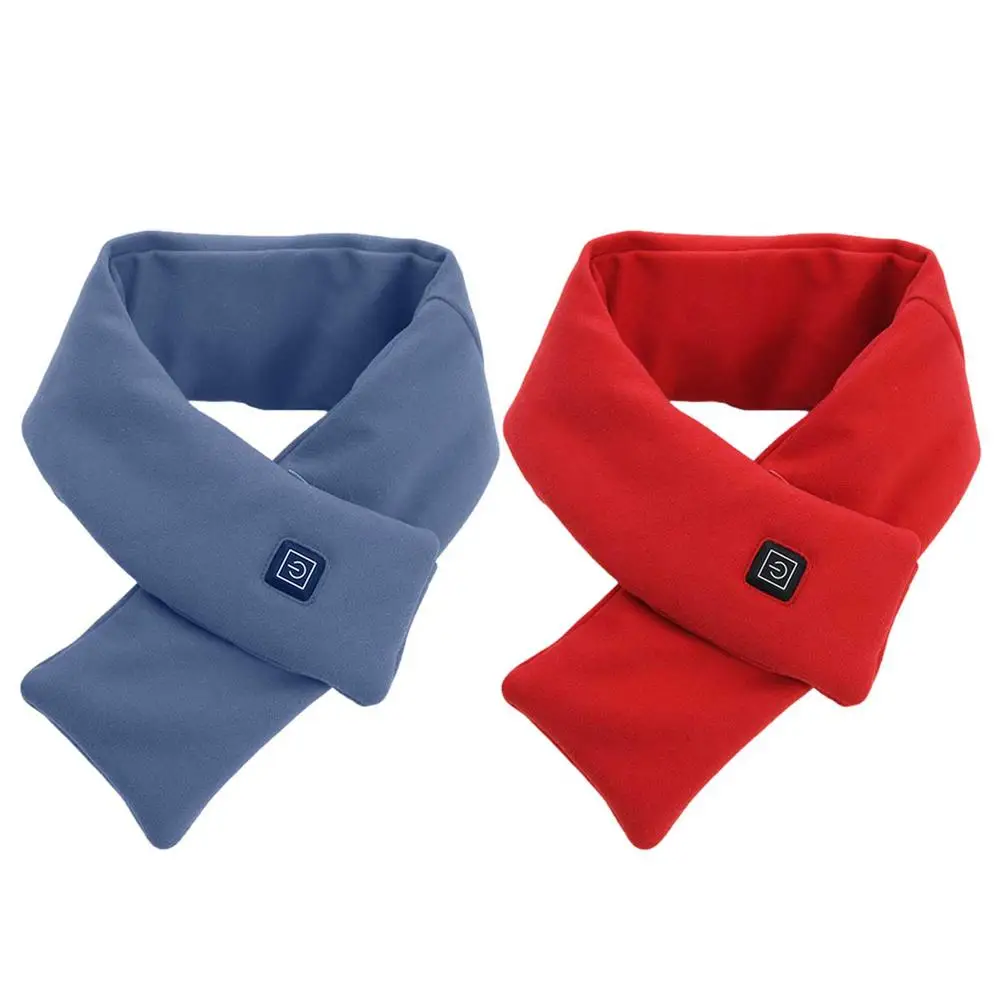 

Women Man Winter Outdoor Smart Electric Heating Scarf Safety Three Level Adjustments Heated Warm Thermal Scarf Neckerchief