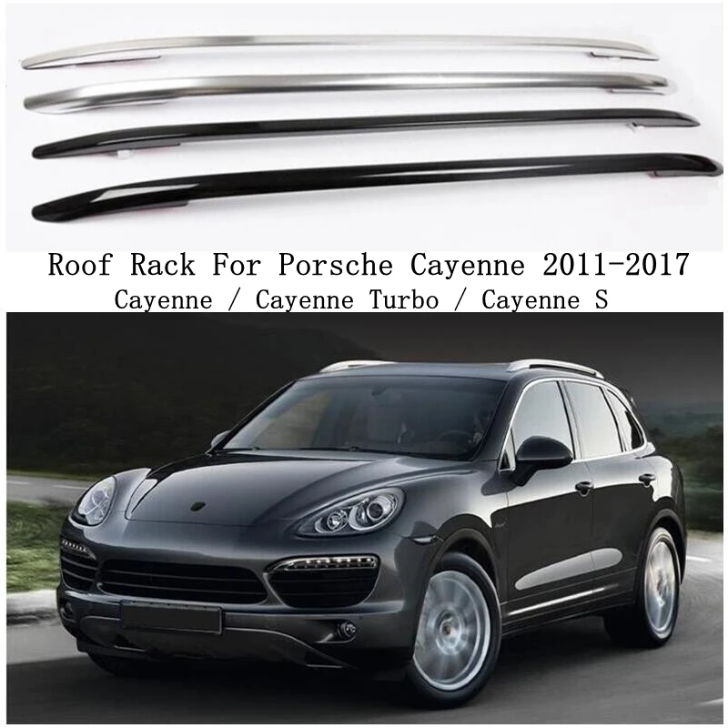 Багажник на крышу для Porsche Cayenne Turbo S 2011-2017 багажник из алюминиевого сплава |