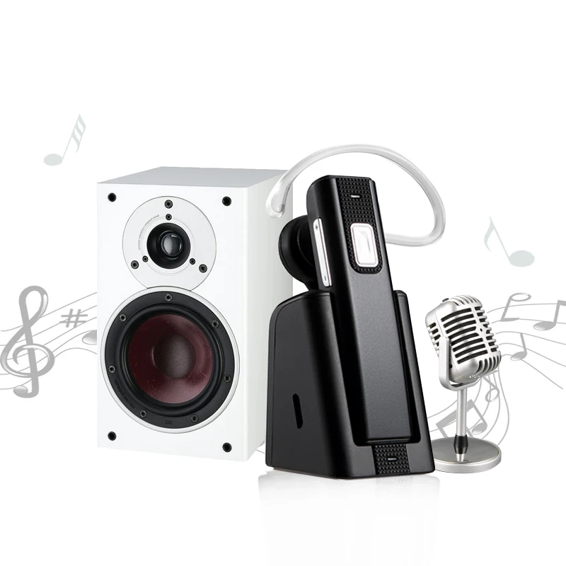 

Business Headphones Wireless Earphone HIFI For Car with Microphone Earphone CSR8.0 for Phone Bluetooth Headphone