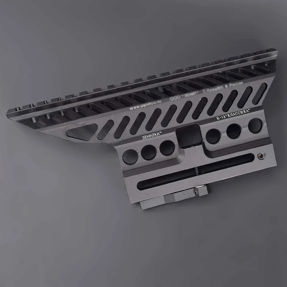 Алюминиевая боковая рейка ak AK47 красная точка с ЧПУ 20 мм М47 qd монтажное основание