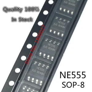 5PCS-50PCS NE555DR SOP8 NE555 SOP NE555DT SOP-8 555DR Clock/programmable timer and oscillator