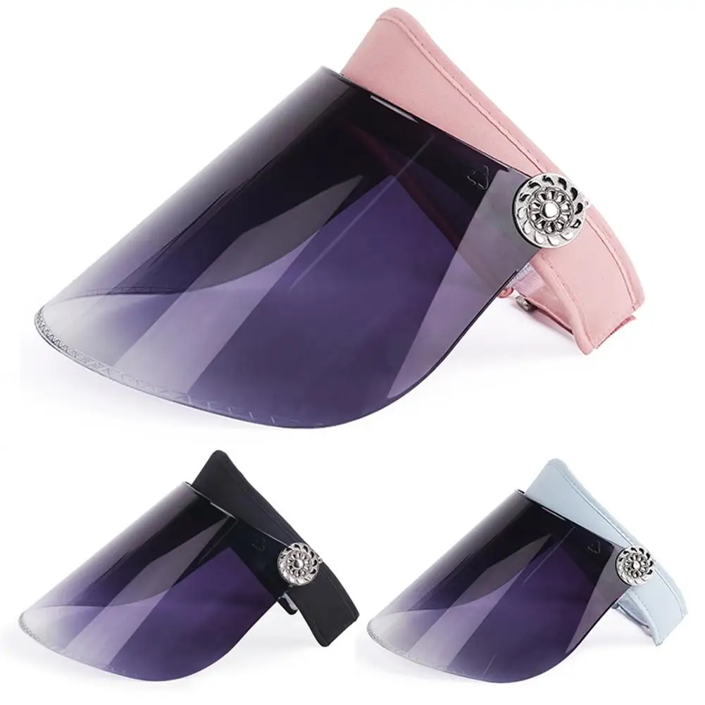 2020 летние Для женщин козырек пустая верхняя шляпа от солнца с широкими полями