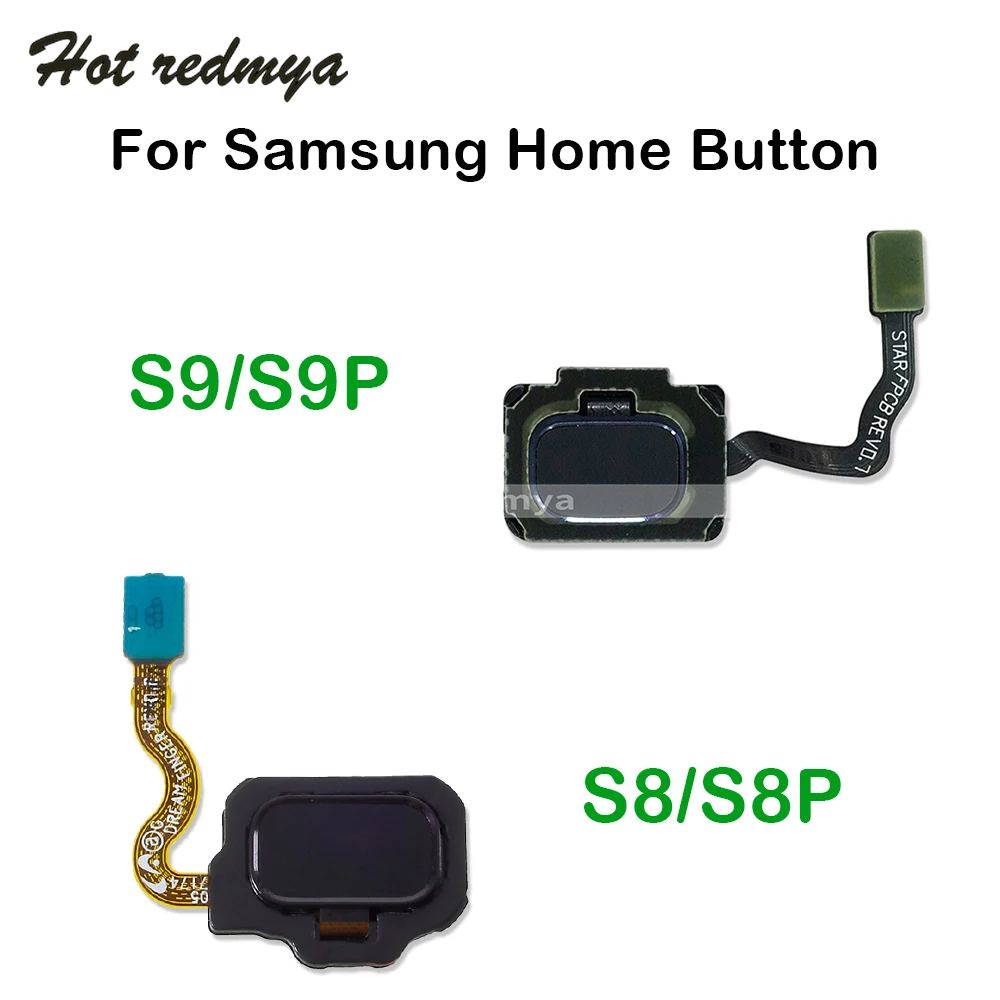 

Fingerprint Sensor For Samsung Galaxy S8 S8 Plus S9 S9 Plus Home Button Touch Identification Flex Cable Ribbon Replacement Parts