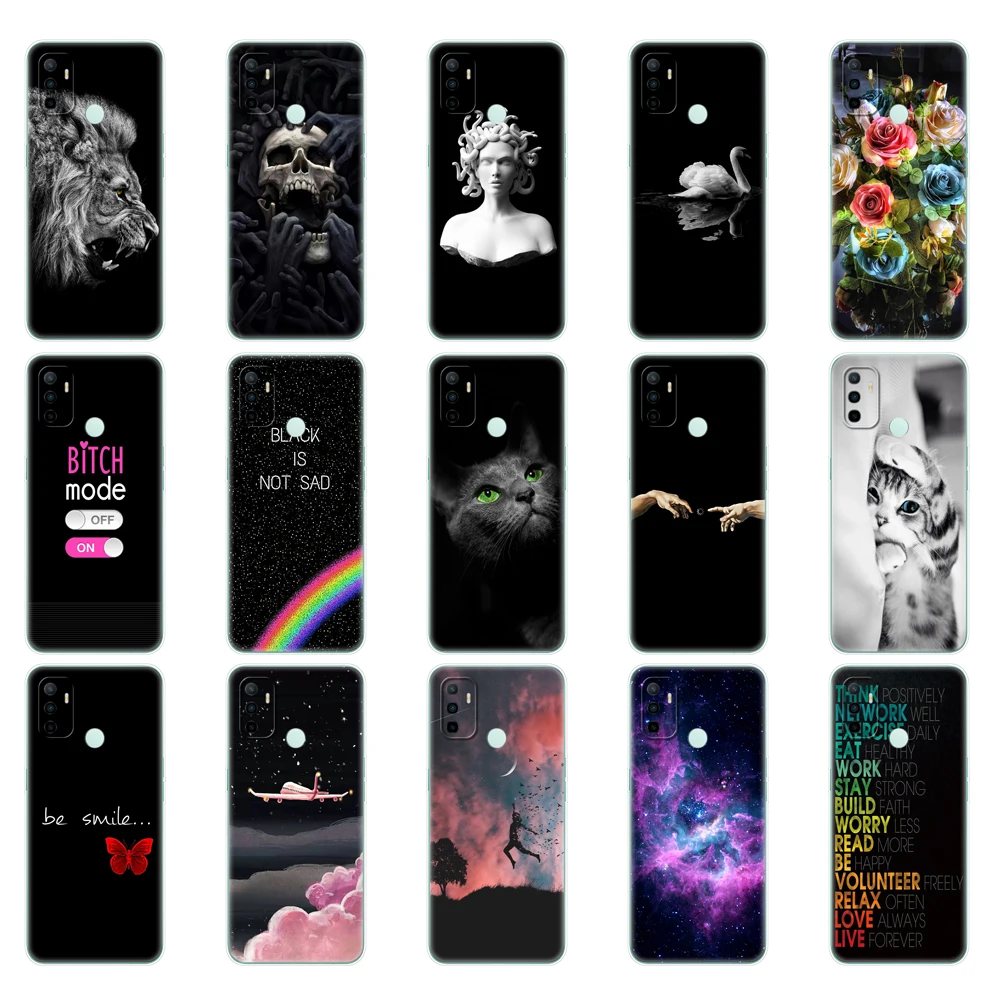 For OPPO A53 Case 2020 Silicon Soft TPU Back Phone Cover for OPPO A53S A32 Fundas OPPOA53 A 53 6.5