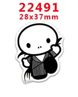 22491 30 шт hollaween характер плоское украшение из смолы PR 22462 - Color: 22491