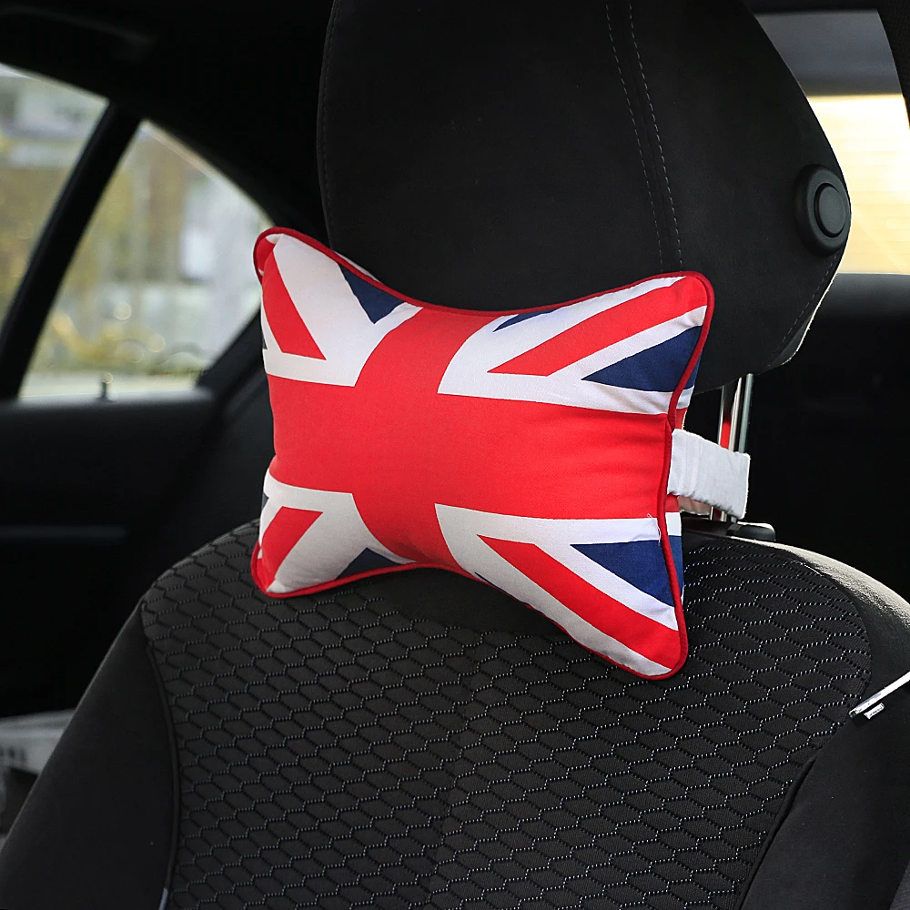Автомобильный подголовник для шеи Уход Подушка для Mini Cooper Clubman Countryman R50 R53 R55 R56 R60 R61 F54 F55 F56 F60 автомобильные аксессуары