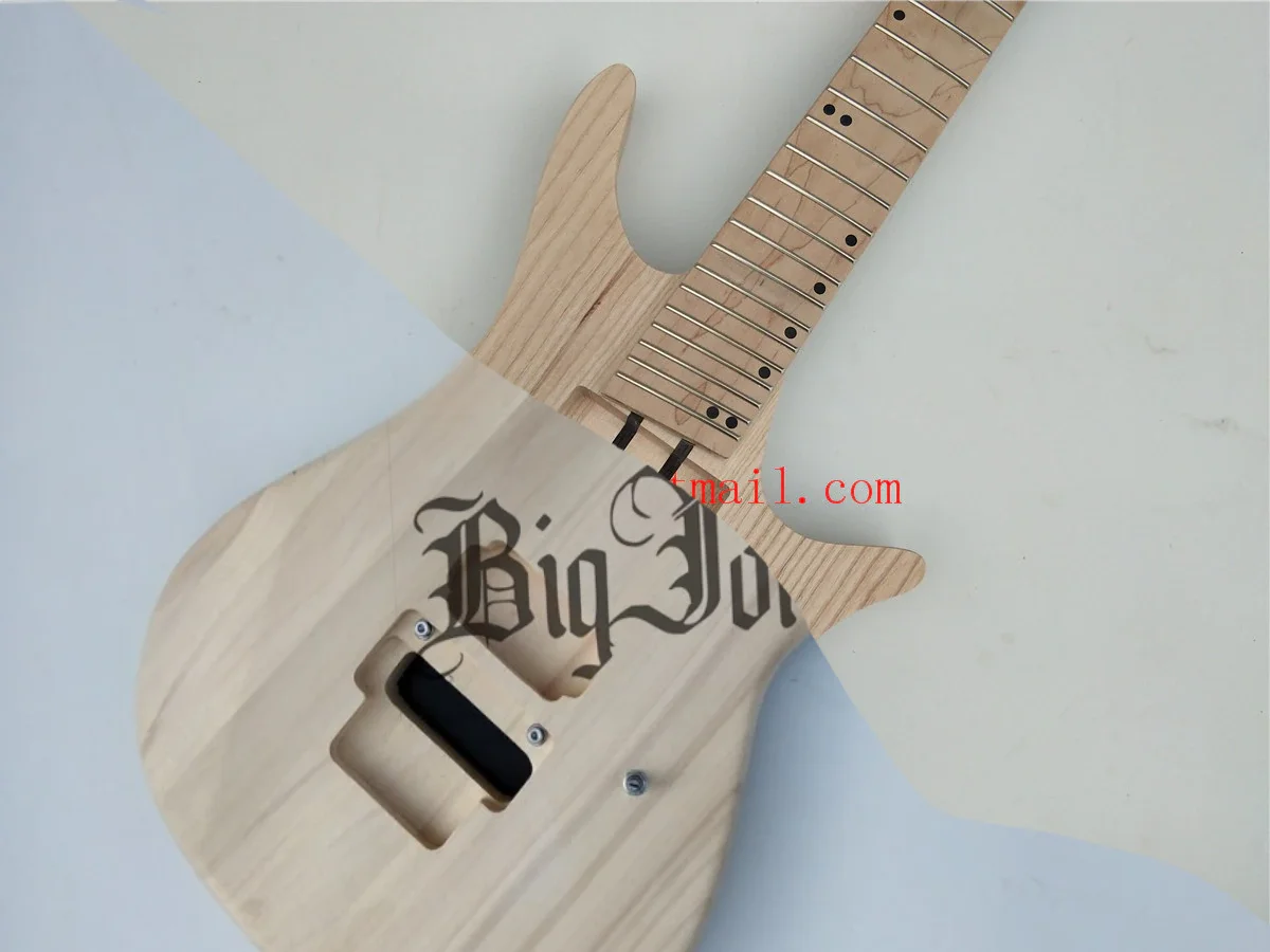 

headless electric guitar custom without hardware half of the pay