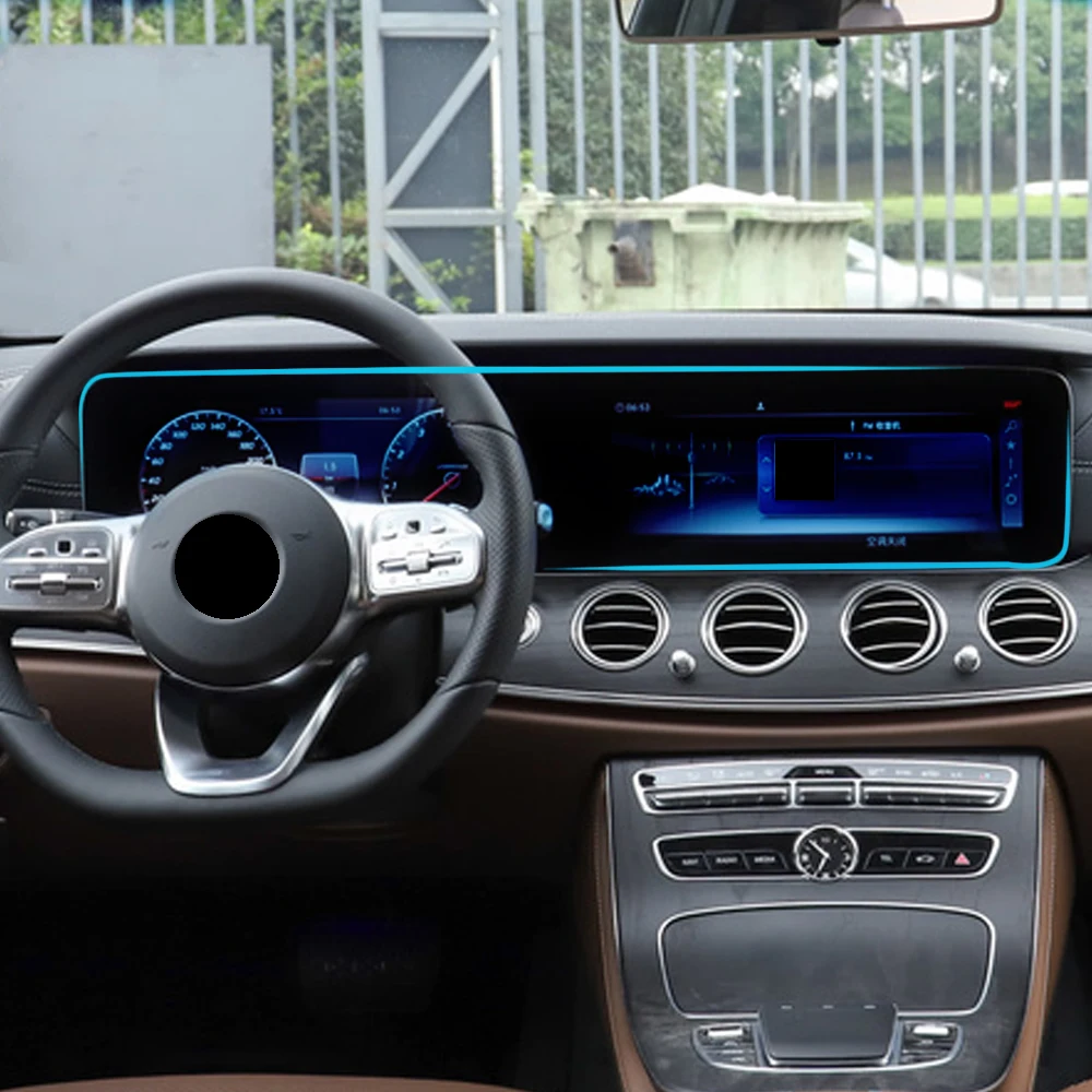 Для Mercedes Benz E CLASS W213 2016 2021 автомобильная навигация экран защитное стекло