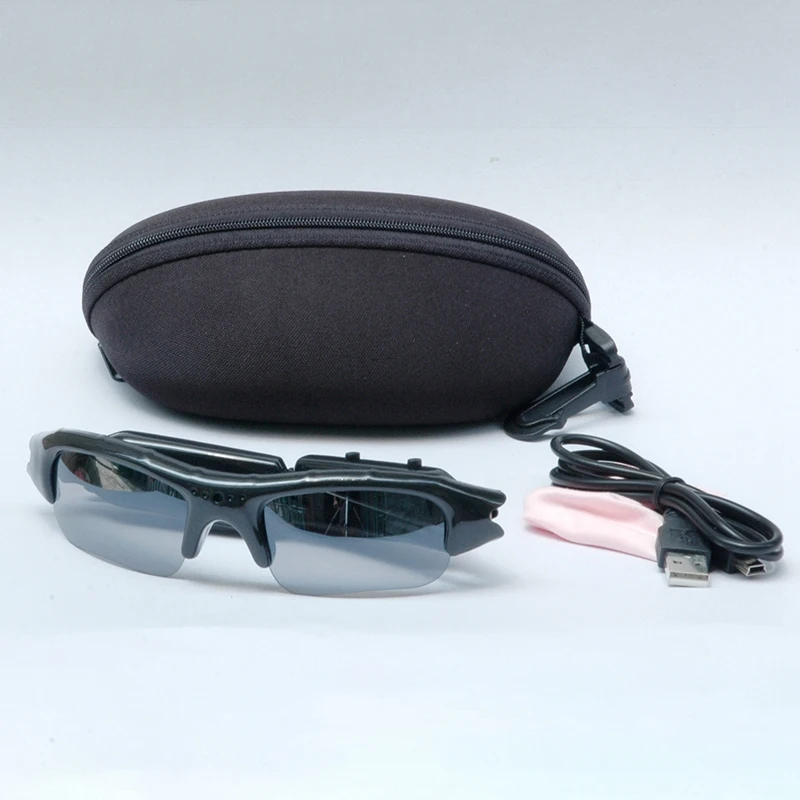 Wireless Sunglasses Camera Glasses Full HD Wearable Mini Video for Outdoor Sports Driving Riding | Спорт и развлечения